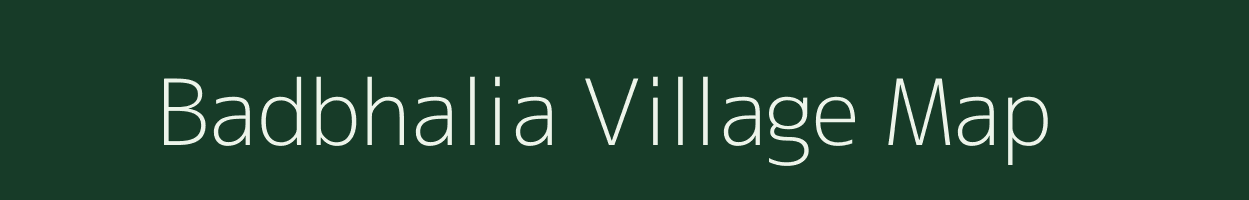 Badbhalia village map in Odisha