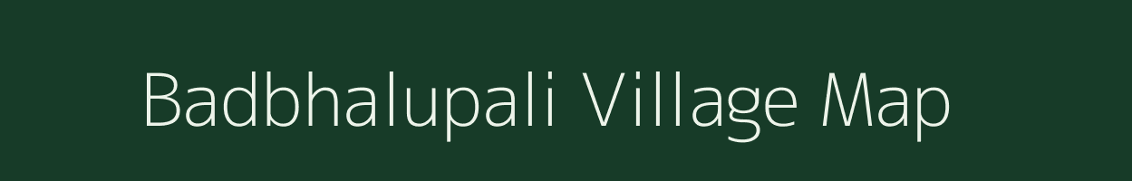 Badbhalupali village map in Odisha