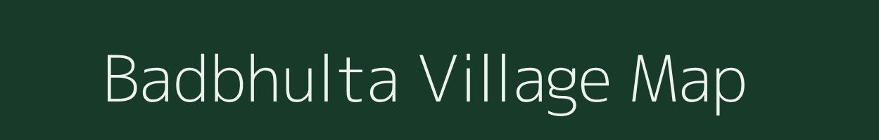 Badbhulta village map in Odisha