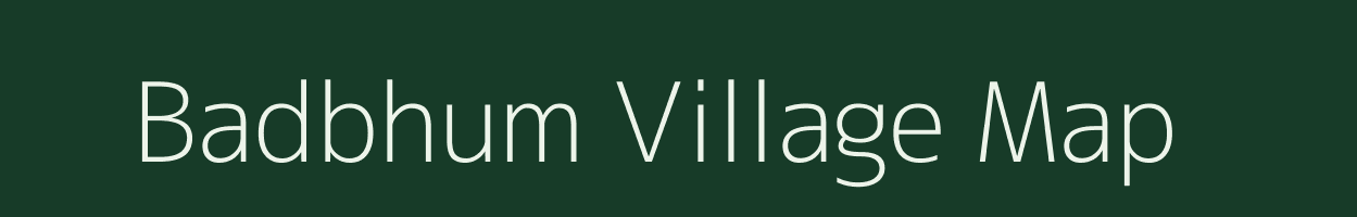 Badbhum village map in Chhattisgarh