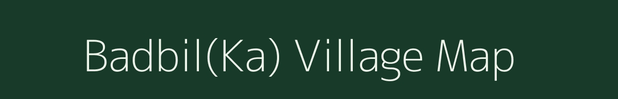 Badbil(Ka) village map in Odisha