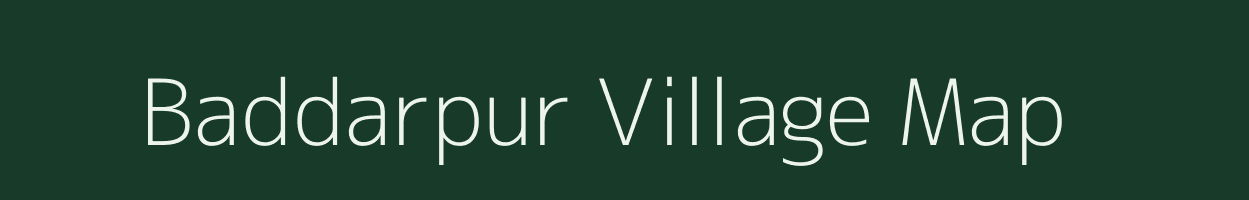 Baddarpur village map in Uttar Pradesh