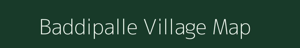 Baddipalle village map in Andhra Pradesh