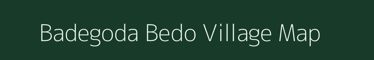 Badegoda Bedo village map in Jharkhand