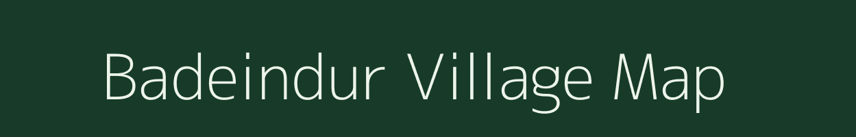 Badeindur village map in Chhattisgarh