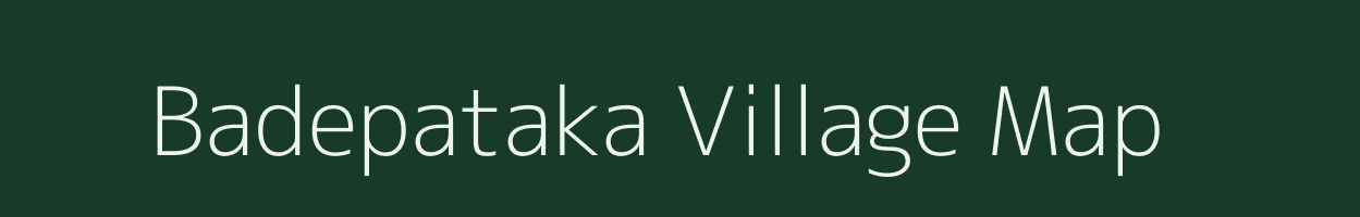 Badepataka village map in Odisha