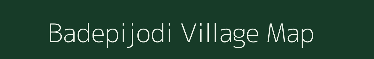 Badepijodi village map in Chhattisgarh