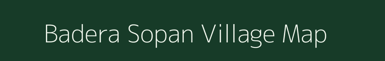 Badera Sopan village map in Madhya Pradesh