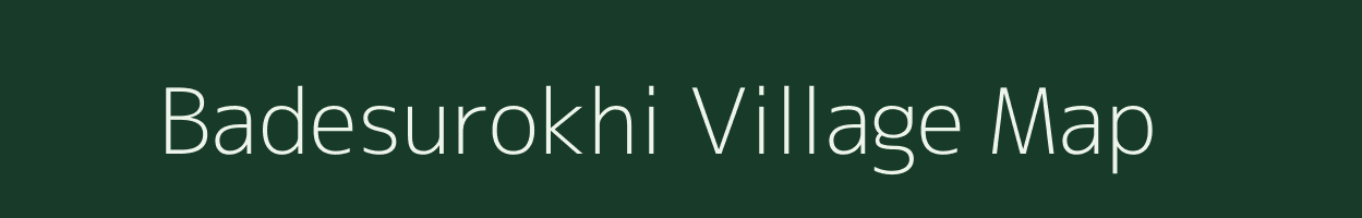 Badesurokhi village map in Chhattisgarh