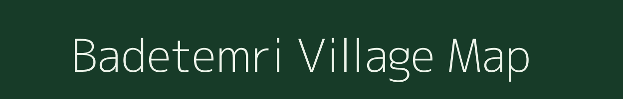 Badetemri village map in Chhattisgarh