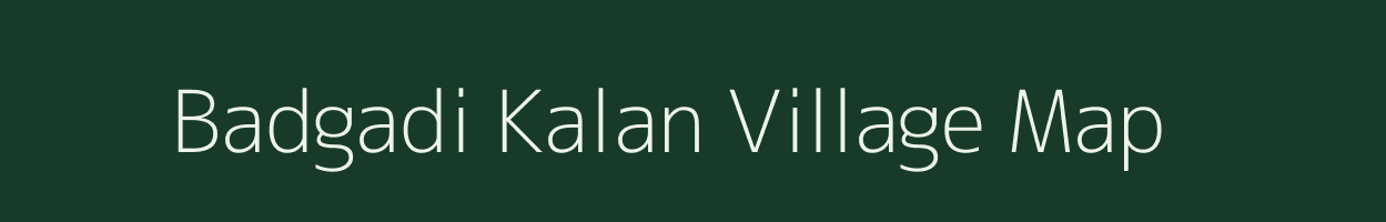 Badgadi Kalan village map in Madhya Pradesh