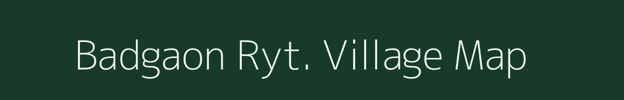 Badgaon Ryt. village map in Madhya Pradesh