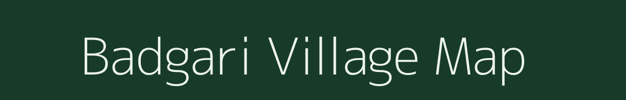 Badgari village map in Rajasthan