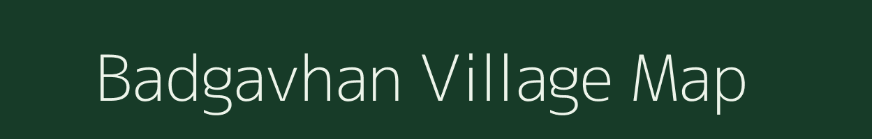Badgavhan village map in Maharashtra