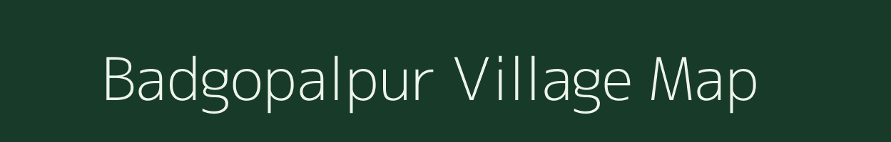 Badgopalpur village map in Odisha