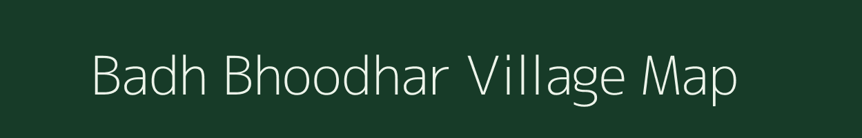 Badh Bhoodhar village map in Rajasthan