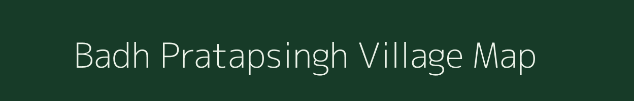 Badh Pratapsingh village map in Rajasthan