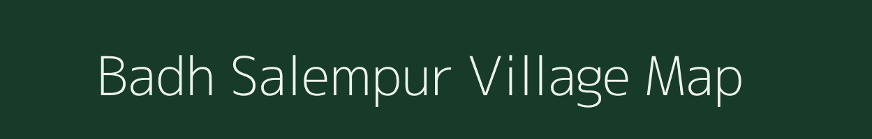 Badh Salempur village map in Rajasthan