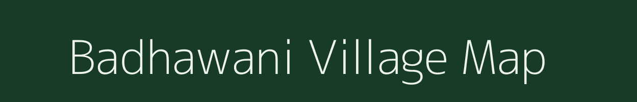 Badhawani village map in Maharashtra