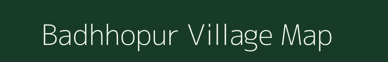 Badhhopur village map in Uttar Pradesh