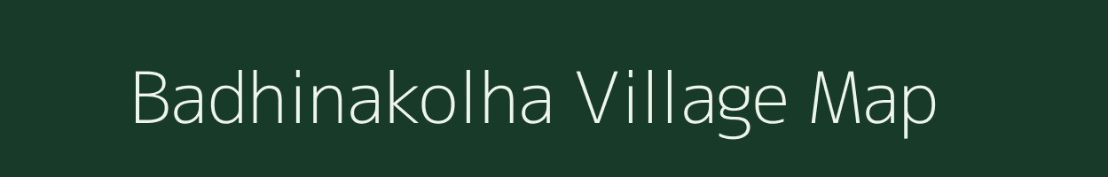 Badhinakolha village map in Odisha