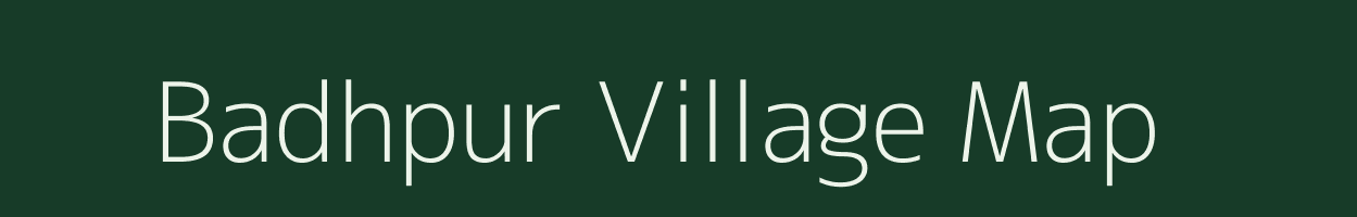 Badhpur village map in Rajasthan