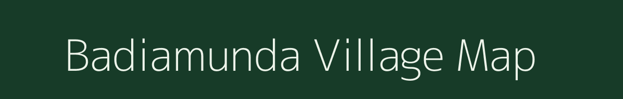 Badiamunda village map in Odisha