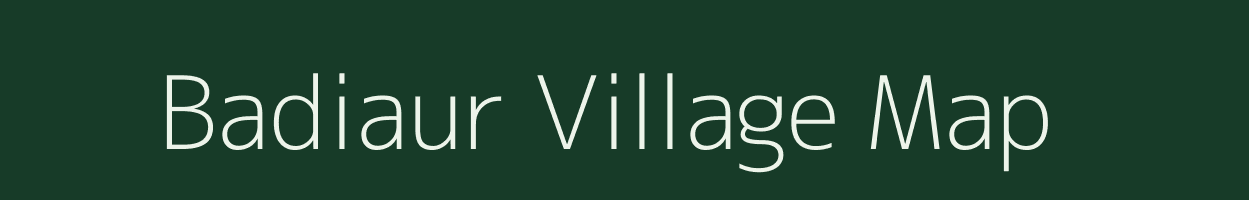 Badiaur village map in Madhya Pradesh