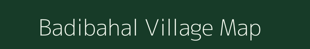 Badibahal village map in Odisha