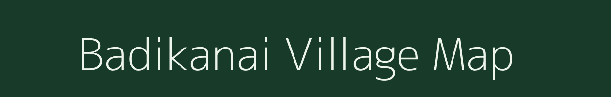 Badikanai village map in West Bengal