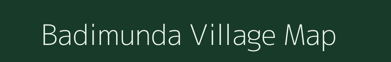 Badimunda village map in Odisha