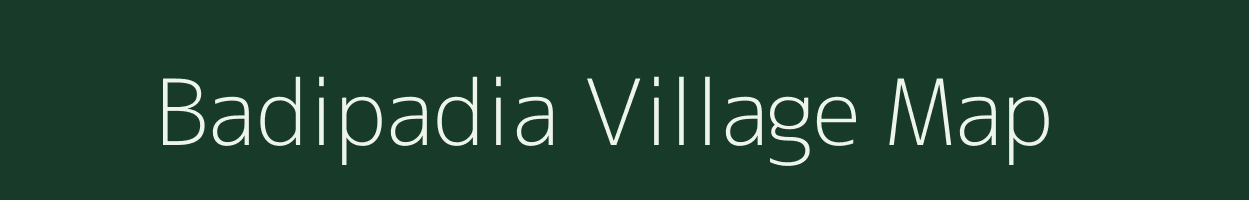 Badipadia village map in Odisha
