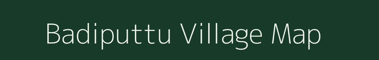 Badiputtu village map in Andhra Pradesh