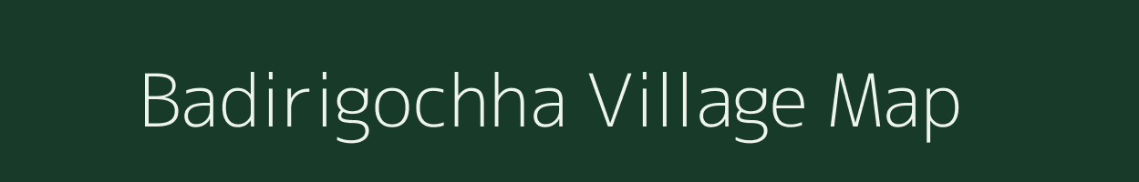 Badirigochha village map in Odisha