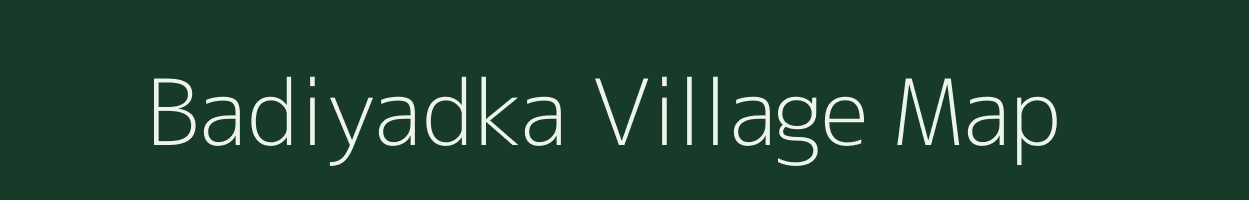 Badiyadka village map in Kerala