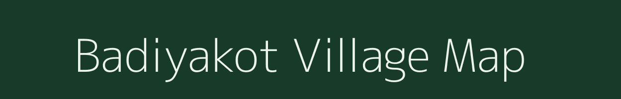 Badiyakot village map in Uttarakhand