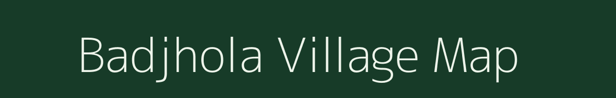 Badjhola village map in Odisha