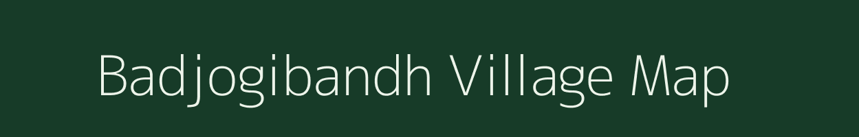 Badjogibandh village map in Odisha