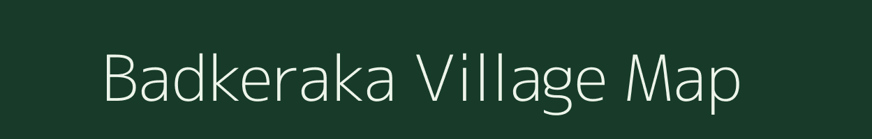 Badkeraka village map in Odisha