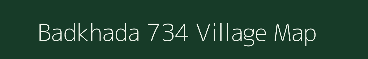Badkhada 734 village map in Madhya Pradesh