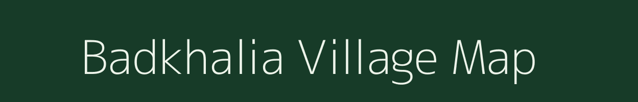 Badkhalia village map in Odisha