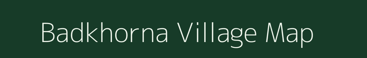 Badkhorna village map in West Bengal