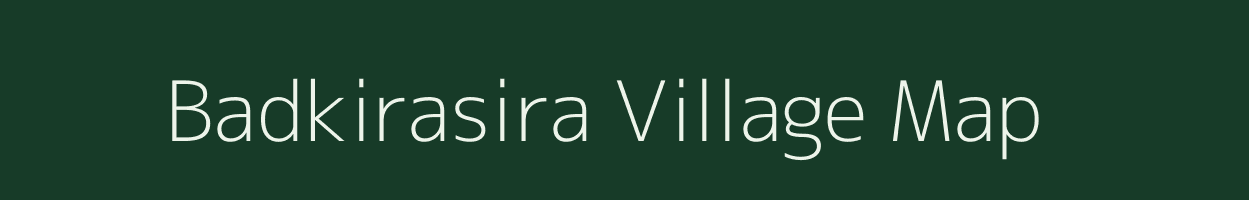 Badkirasira village map in Odisha