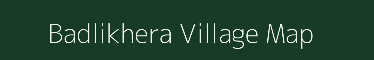 Badlikhera village map in Uttar Pradesh