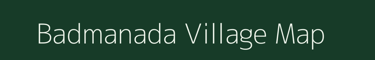 Badmanada village map in Odisha