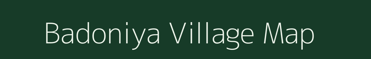 Badoniya village map in Uttar Pradesh