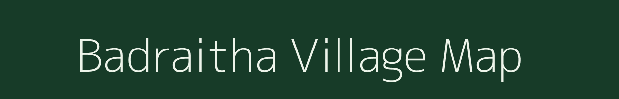 Badraitha village map in Rajasthan