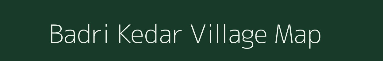 Badri Kedar village map in Uttar Pradesh