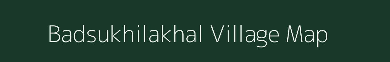 Badsukhilakhal village map in Odisha