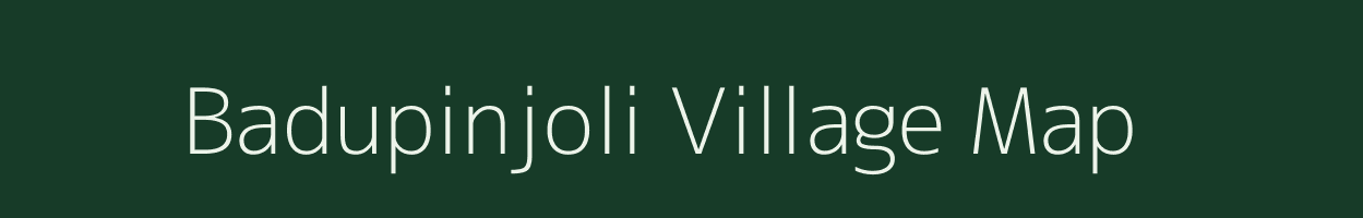 Badupinjoli village map in Uttarakhand